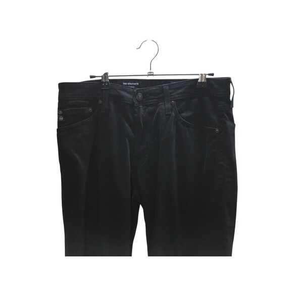 Adriano Goldschmied Pants Men's Size 32 x 32 Black Cotton Blend - Picture 3 of 7